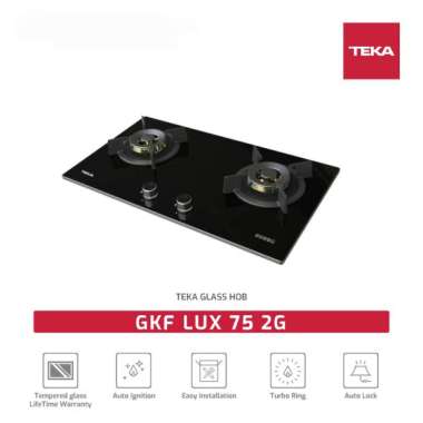 Kompor Gas Tanam 2 Tungku Gas Hobs TEKA GKF75.2G