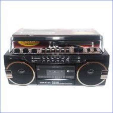 Radio Sonatec PR 259 Radio Sonatec PR-259 AM/FM/SW Radio Kaset Dengan USB SD Card Flash Disk