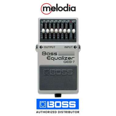 Boss GEB-7 7-band Bass EQ Pedal