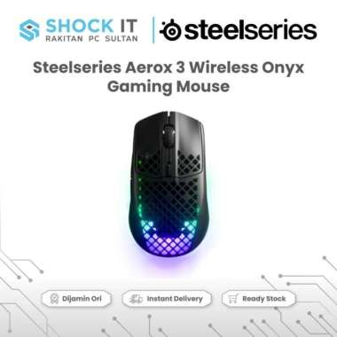 Steelseries Aerox 3 Wireless Onyx 2022 - Gaming Mouse