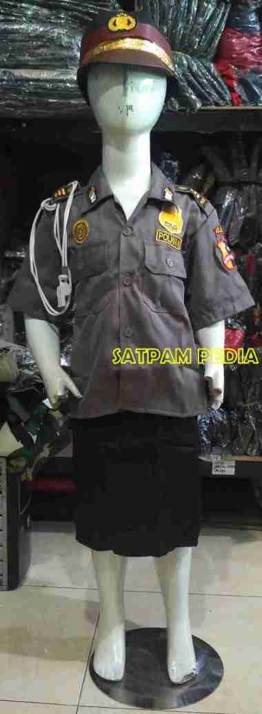 Seragam Cita-cita Anak Polwan - Kostum Anak Polwan Nomor 9