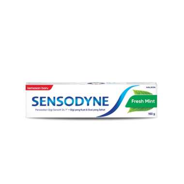 Promo Harga Sensodyne Pasta Gigi Fresh Mint  160 gr - Blibli