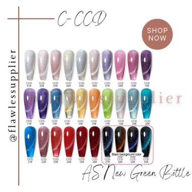 [1SET=30WARNA] AS NAIL GEL POLISH 15ML BOTOL HIJAU GREEN BOTTLE 1 SET / KUTEK GEL SET 15ML MRK AS CC
