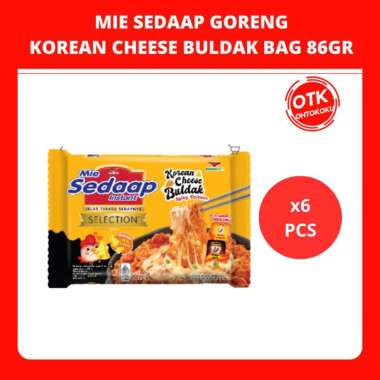 Sedaap Mie Korean Cheese Buldak 86 GR x 6 Bag Korean Cheese Buldak