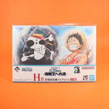 Luffy & Laboon Reverse Mountain Arc Memorable Scene Shikishi - One Piece TV Anime 25th Anniversary