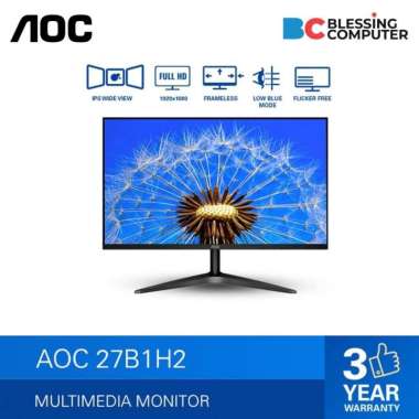 Monitor AOC 27B1H2/70 27 IPS FHD 100Hz