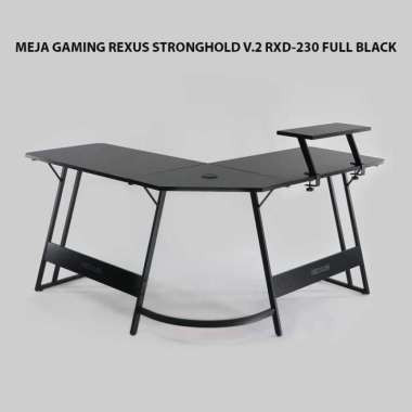 MEJA GAMING REXUS STRONGHOLD V.2 RXD-230 FULL BLACK