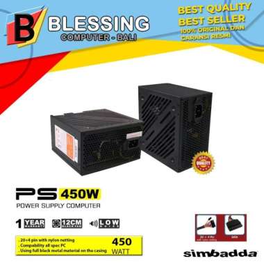 Power Supply SIMBADDA 450W BOX