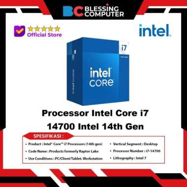 Processor Intel Core i7 14700 Intel 14th Gen