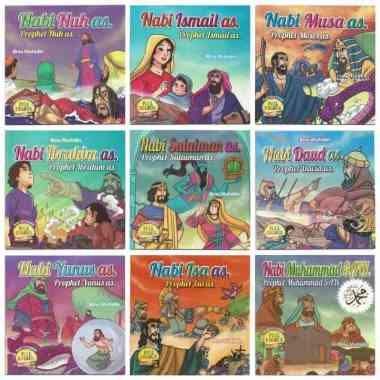 Buku Anak, Buku Cerita Bergambar Seri Nabi-Nabi Bilingual Murah Luth