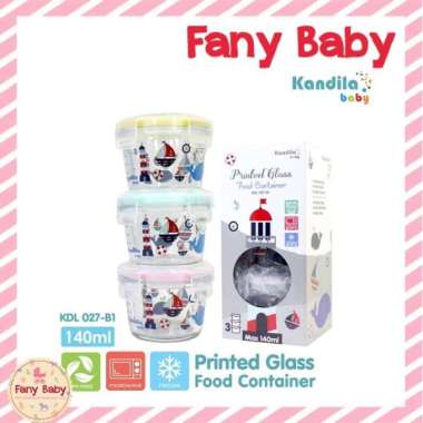 KANDILA BABY GLASS FOOD CONTAINER - KDL 027 Kdl 027-B1