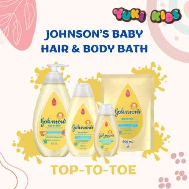 Johnson's Top-To-Toe Hair&Body Bath 500ml