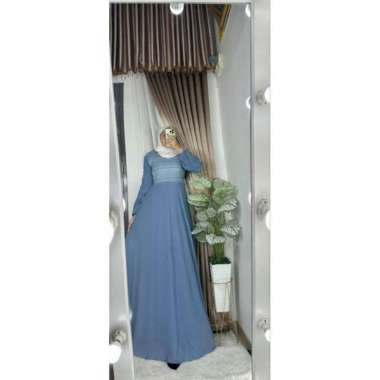 GAMIS BROKAT CANTIK BROKAT MALIKA LD110CM BURKAT MEWAH Ld105cm (standard) E