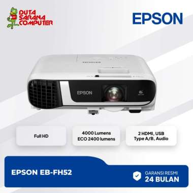 PROJEKTOR EPSON EB-FH52 EB FH52 EB - FH-52 PENGGANTI EPSON U42 Full HD