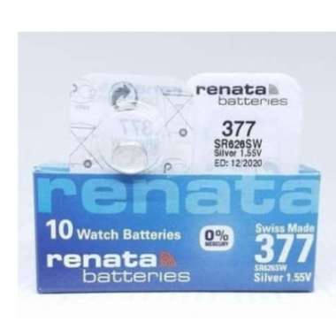 [ORIGINAL] Baterai Renata SR626SW 377 Batrai Jam Tangan Original