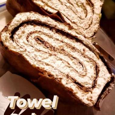 Towel Cake Keto bebas gula / bebas gluten / low carb
