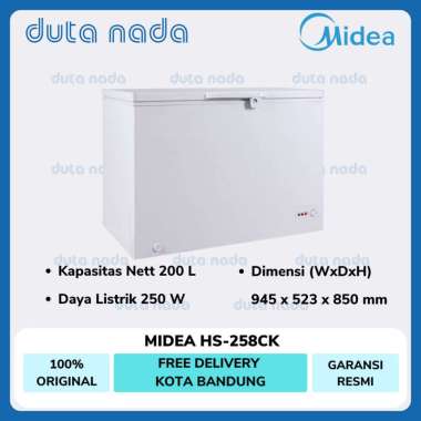 Midea Chest Freezer 200L HS258CK / HS-258CK