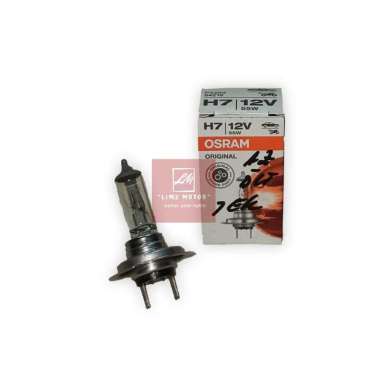 Bohlam Lampu Halogen Mobil H7 Osram 12V 55W Original