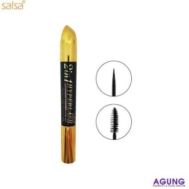 Salsa Hyperlash 2in1 Mascara&Eyeliner Waterproof |5gr