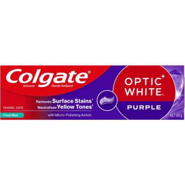 COLGATE TOOTHPASTE OPTIC WHITE PURPLE 100G