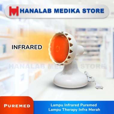 Lampu Infrared Puremed / Lampu Therapy Infra Merah / Lampu Infrared