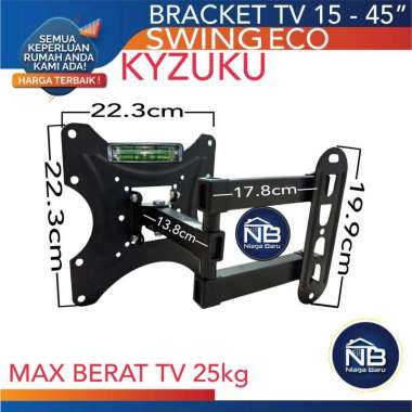 BRACKET TV Kyzuku - BRACKET TV - 15 - 45 INCH swing eco