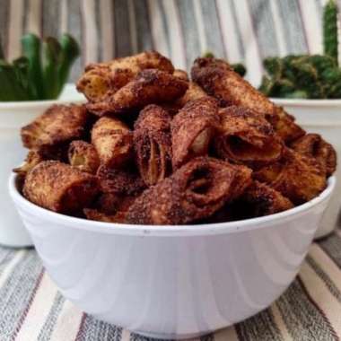 Cemilan Kripik Kulit Lumpia Coklat 1Kg