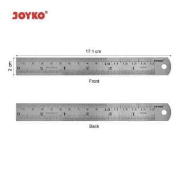 (1BIJI)JOYKO PENGGARIS BESI 15CM