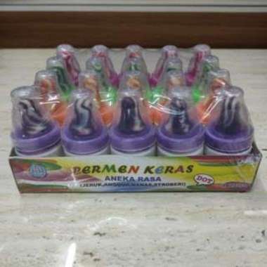 permen keras aneka rasa bentuk dot