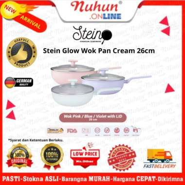 Stein Cookware Wok Pan 26cm Granit German