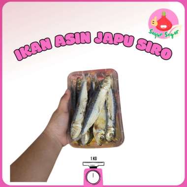 Sayur Segar - Ikan Asin Japu Siro 1kg/ Ikan Asin Tembang