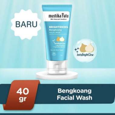 Mustika Ratu Brightening Bengkoang Facial Wash 40gr - Sabun Muka Untuk Mencerahkan Wajah