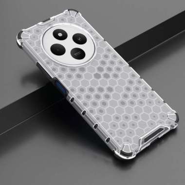 HONEYCOMB CASE POCO C75 PHONE CASING HONEYCOMB COVER CASING