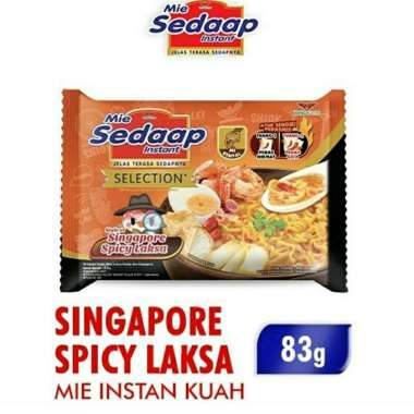 Mie Sedaap Laksa Singapore Spicy Laksa