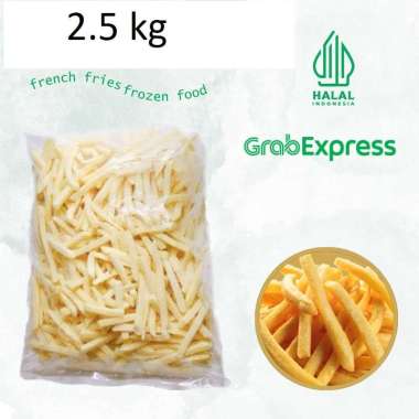 Kentang Goreng Shoestring Curah French Fries 2.5 kg
