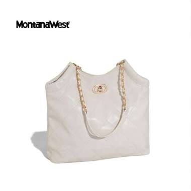 Montana West - Tas Wanita Mira Bag Tas Bahu Shoulder Bag Beige
