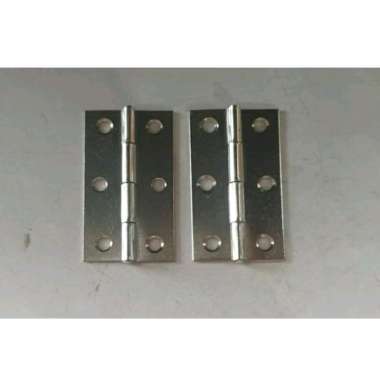 engsel tipis 5,5 cm engsel plat tipis pintu laci triplek pintu kandang belum termasuk sekrup