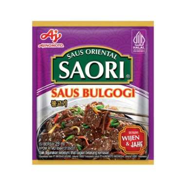 saus bulgogi saori sachet 25