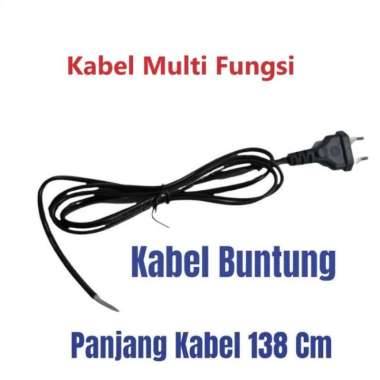 Kabel Buntung Power Arde / Kabel Power Buntung Steker Arde / Kabel Buntung AC Power Supply Panjang 1