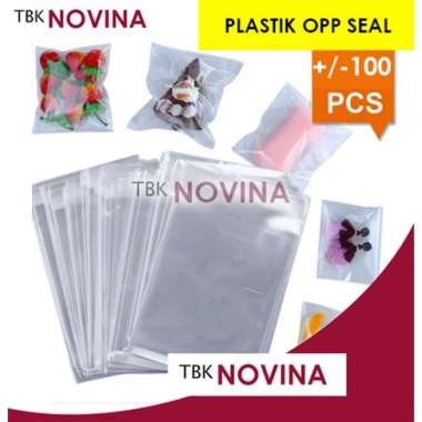 PLASTIK OPP ROTI / PLASTIK ROTI / PLASTIK UNDANGAN / PLASTIK BISKUIT DENGAN LEM / PLASTIK OPP SEAL 1