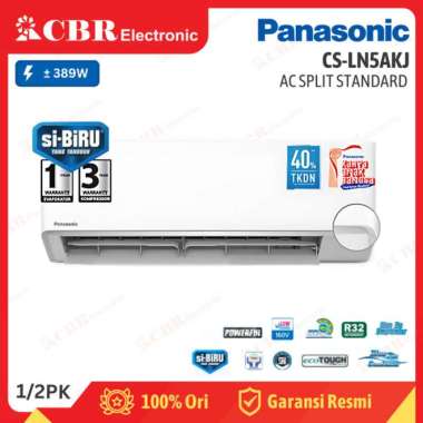 AC Split PANASONIC Standard Low Volt ECO 1/2PK (0.5PK) CS- LN5AKJ