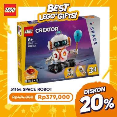 LEGO Creator 31164 Space Robot (281 Pieces), Building Block, Toys, Bricks