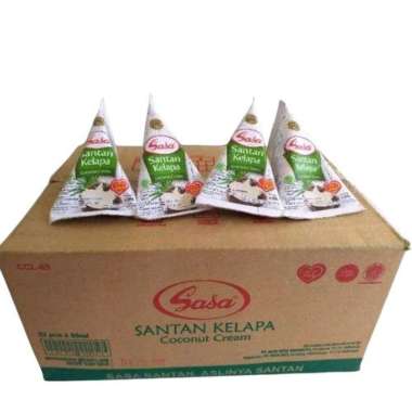 Sasa Santan Kelapa Cair 65ml (1 dus/32 pcs)