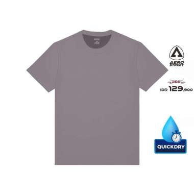 Aerostreet T Shirt Quick Dry Brant Plum Kaos T Shirt K1BAA L