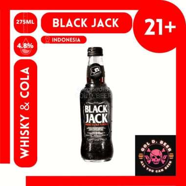 Black Jack Whisky Cola Flavour 275ML