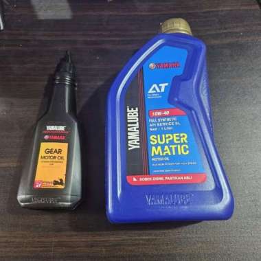 Oli Super Matic + Oli Gardan yamalube Gear 150ml Aerox N Max Aerox 155 GSP