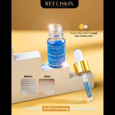 L Glow Serum Wajah Glow Up Serum untuk Mencerahkan Wajah hanya dalam 7 Hari Original Refli Skin Seru