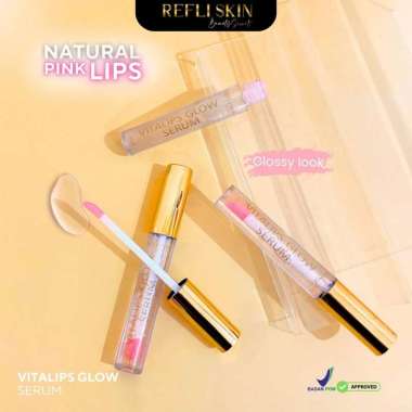L Glow Serum Wajah Glow Up Serum untuk Mencerahkan Wajah hanya dalam 7 Hari Original Refli Skin Seru
