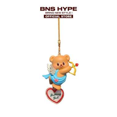 BNS Series Butterbear Injection Molded Car Hanger - Love Launch
