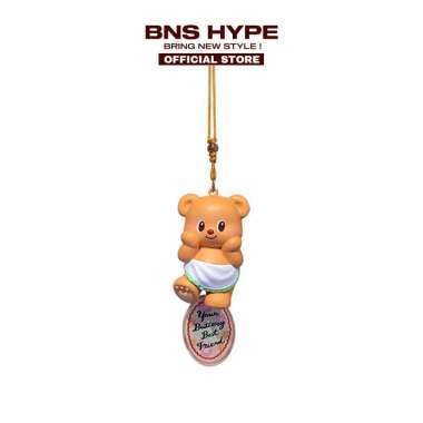BNS Series Butterbear Injection Molded Car Hanging - Standing